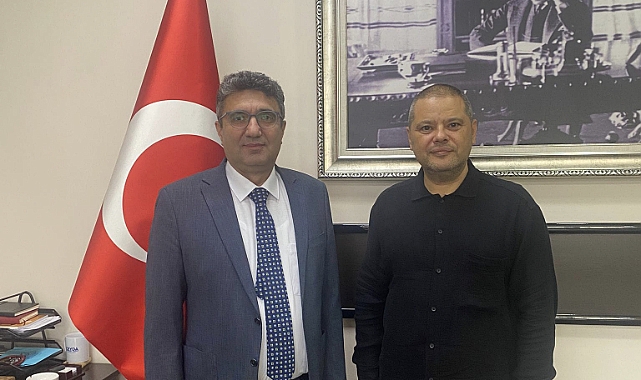 AKSAÇLILAR’dan Karabağlar İlçe Milli Eğitim Müdürüne Ziyaret