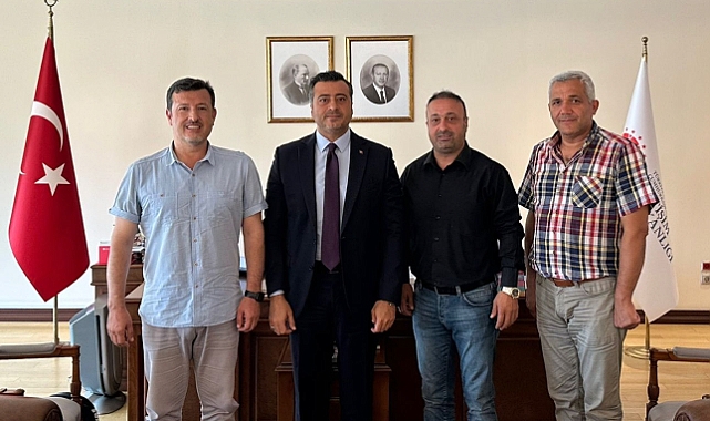 EGE BAYDER'DEN CENGİZ KUTLU YÜKSEL'E ZİYARET