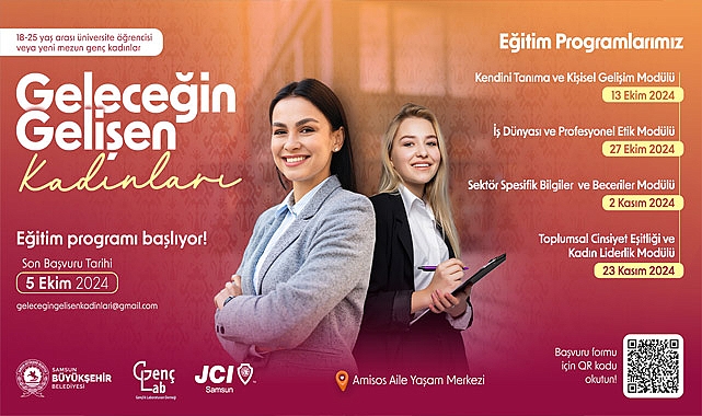 Geleceğin Gelişen Kadınları Eğitim Programı Başlıyor