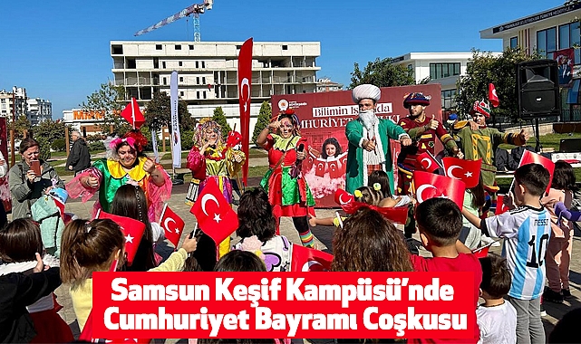 Samsun Keşif Kampüsü’nde Cumhuriyet Bayramı Coşkusu