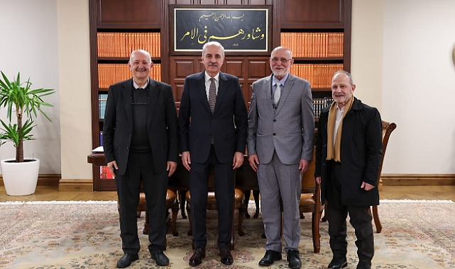 Adil Düzen Çalışmaları TBMM Başkanı Kurtulmuş'a Sunuldu
