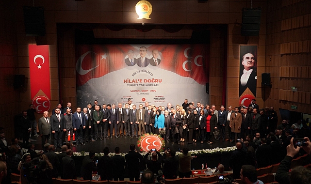 Samsun’da Coşkulu MHP Toplantısı