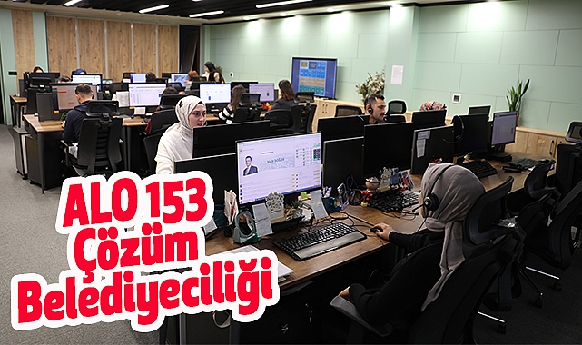 Alo 153 Çözüm belediyeciliği