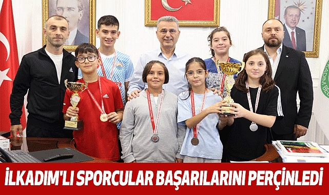 İlkadım'lı sporcular başarılarını perçinledi