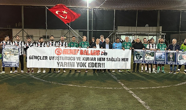 İzmir’de Toplumsal Uyuşturucu ile Mücadele İçin Sporun Gücü Kullanıldı