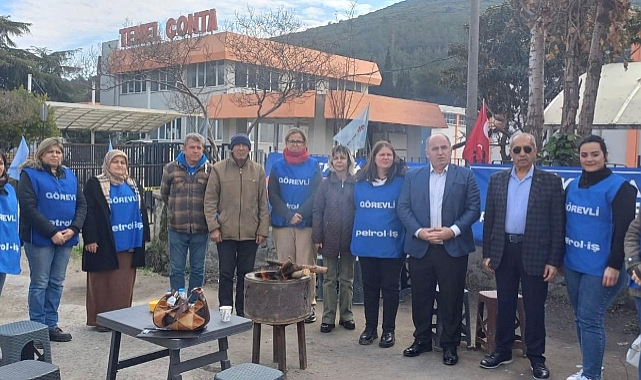 A Parti'li Mehmet Ali Kalafat'tan Grevdeki Temel Conta İşçilerine Destek
