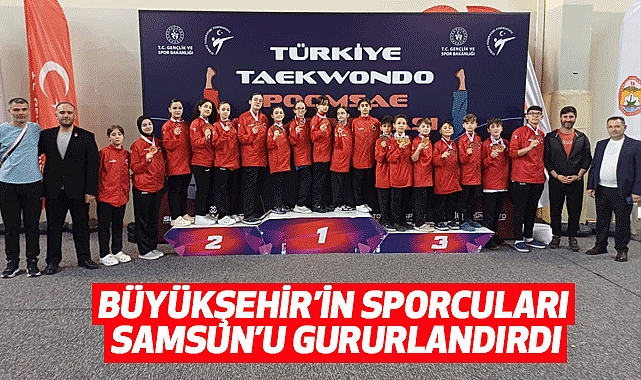 Büyükşehir’in Sporcuları Samsun’u Gururlandırdı