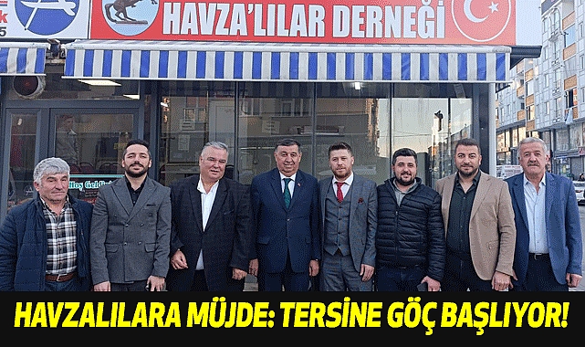 Havzalılara müjde: tersine göç başlıyor!
