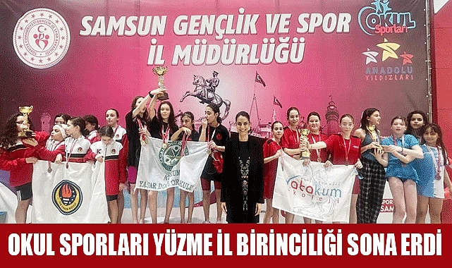 Okul Sporları Yüzme İl Birinciliği sona erdi