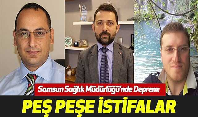 Samsun Sağlık Müdürlüğü’nde Deprem