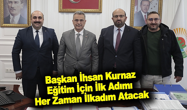 Başkan İhsan Kurnaz: Eğitim İçin İlk Adımı Her Zaman İlkadım Atacak