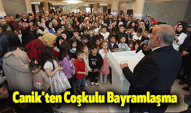 Canik'ten Coşkulu Bayramlaşma