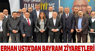 Erhan Usta’dan Bayram Ziyaretleri