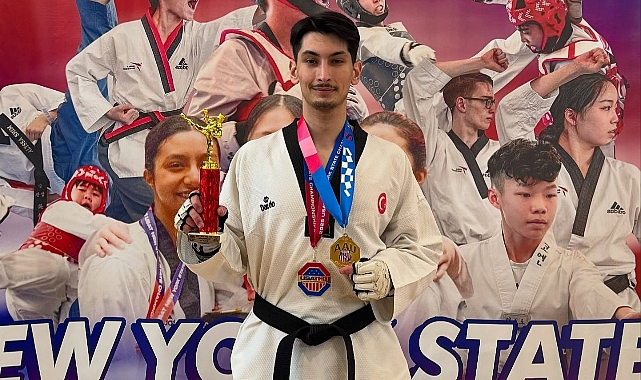 Türk Taekwondocu Mertcan DOLMACI Başarılarıyla Amerika'da Ses Getirmeye Devam Ediyor