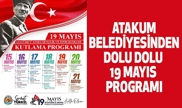 Atakum Belediyesinden dolu dolu 19 Mayıs programı