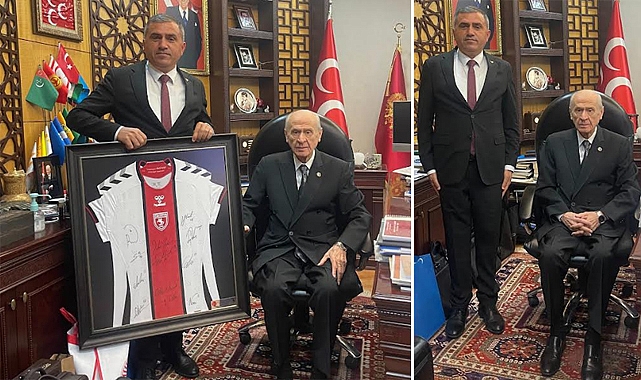 Burhan Mucur’dan Bahçeli’ye Anlamlı Ziyaret