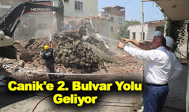 Canik'e 2. Bulvar Yolu Geliyor