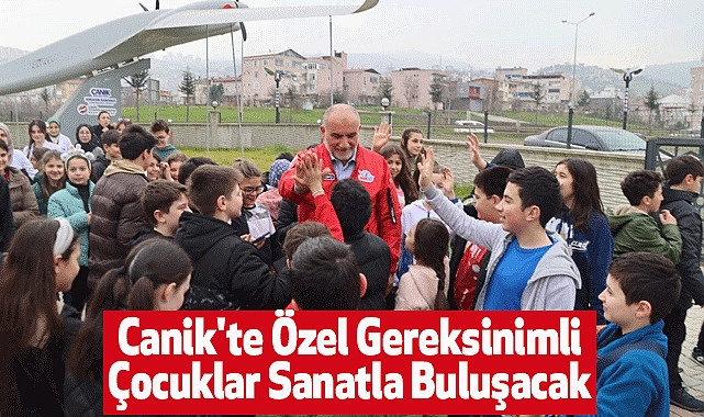 Canik'te Özel Gereksinimli Çocuklar Sanatla Buluşacak