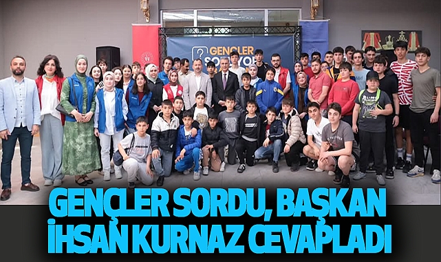 Gençler Sordu, Başkan İhsan Kurnaz Cevapladı