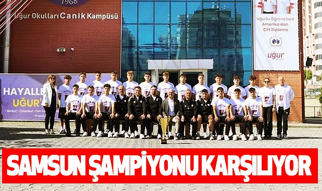 Samsun Şampiyonu Karşılıyor
