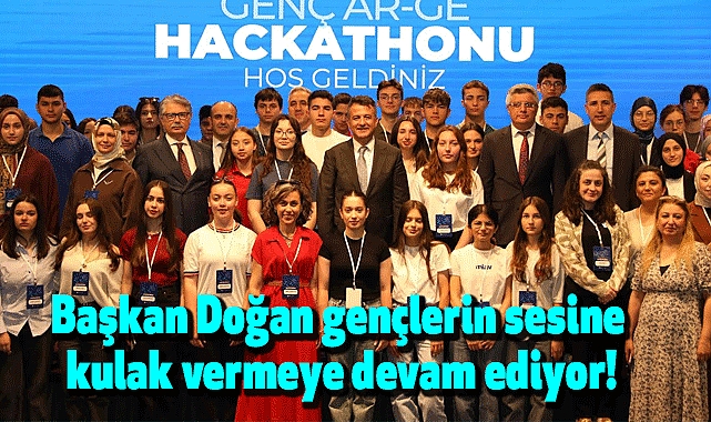 Başkan Doğan gençlerin sesine kulak vermeye devam ediyor!