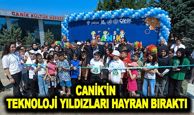 Canik'in Teknoloji Yıldızları Hayran Bıraktı