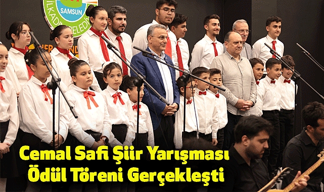 Cemal Safi Şiir Yarışması Ödül Töreni Gerçekleşti