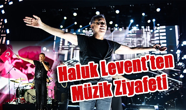 Haluk Levent’ten Samsun’da Düğün Tadında Konser: Müzik, Neşe ve Sürprizler Bir Arada
