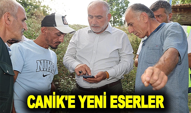 Canik'e Yeni Eserler