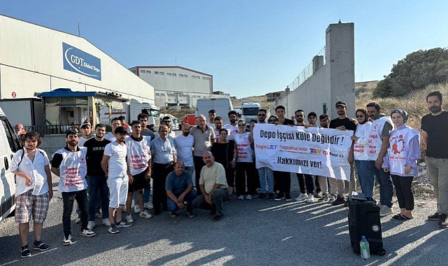 HEPSİJET DEPOSU İŞÇİLERİNDEN HAK ARAYIŞI: “İNSAN ONURUNA AYKIRI KOŞULLARDA ÇALIŞTIRILIYORUZ”