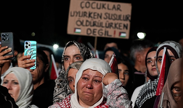 İzmir’den Gazze’ye Ses: Binler Yürüdü