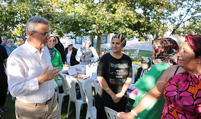 Başkan İhsan Kurnaz kadın kolları başkanlarıyla buluştu