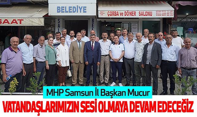 Başkan Mucur: Vatandaşlarımızın Sesi Olmaya Devam Edeceğiz
