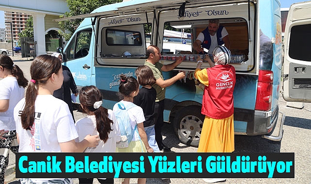 Canik Belediyesi Yüzleri Güldürüyor