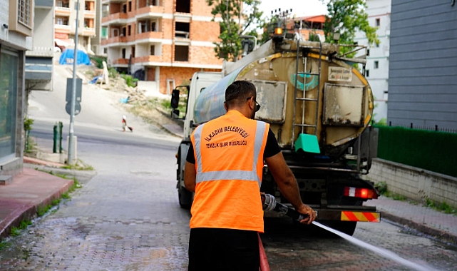 İkadım'da ekipler 7/24 sahada