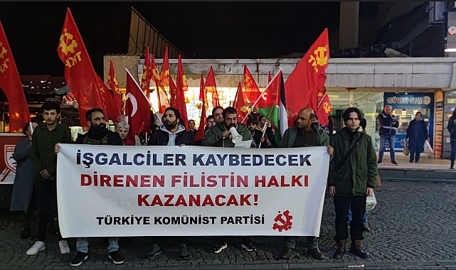 TKP Samsun İl Örgütü’nden Filistin Açıklaması