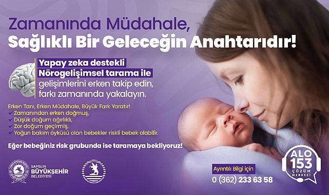 Büyükşehir’den Ailelere ve Bebeklere Destek