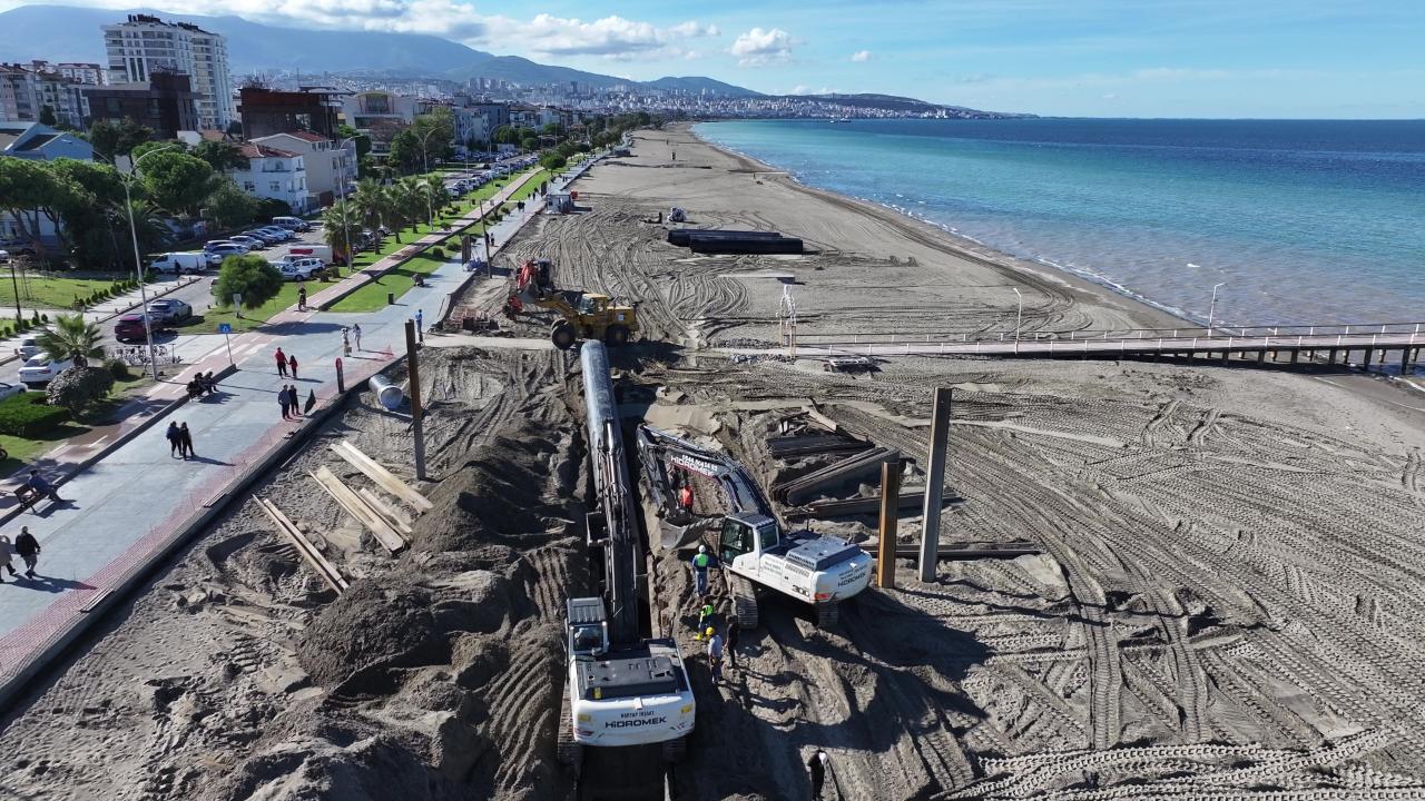 Atakum Sahili’nde Altyapı Güçleniyor