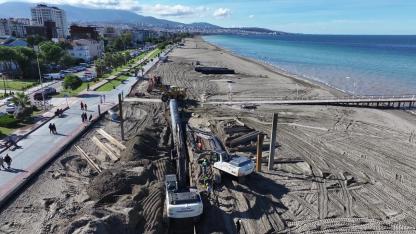 Atakum Sahili’nde Altyapı Güçleniyor