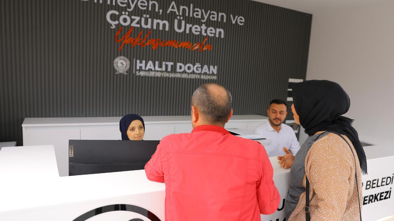 Bafra’da 153 Çözüm Merkezi Hizmete Girdi