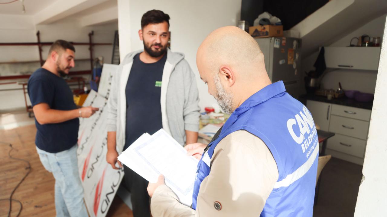Canik'te İşletmeler Mercek Altında