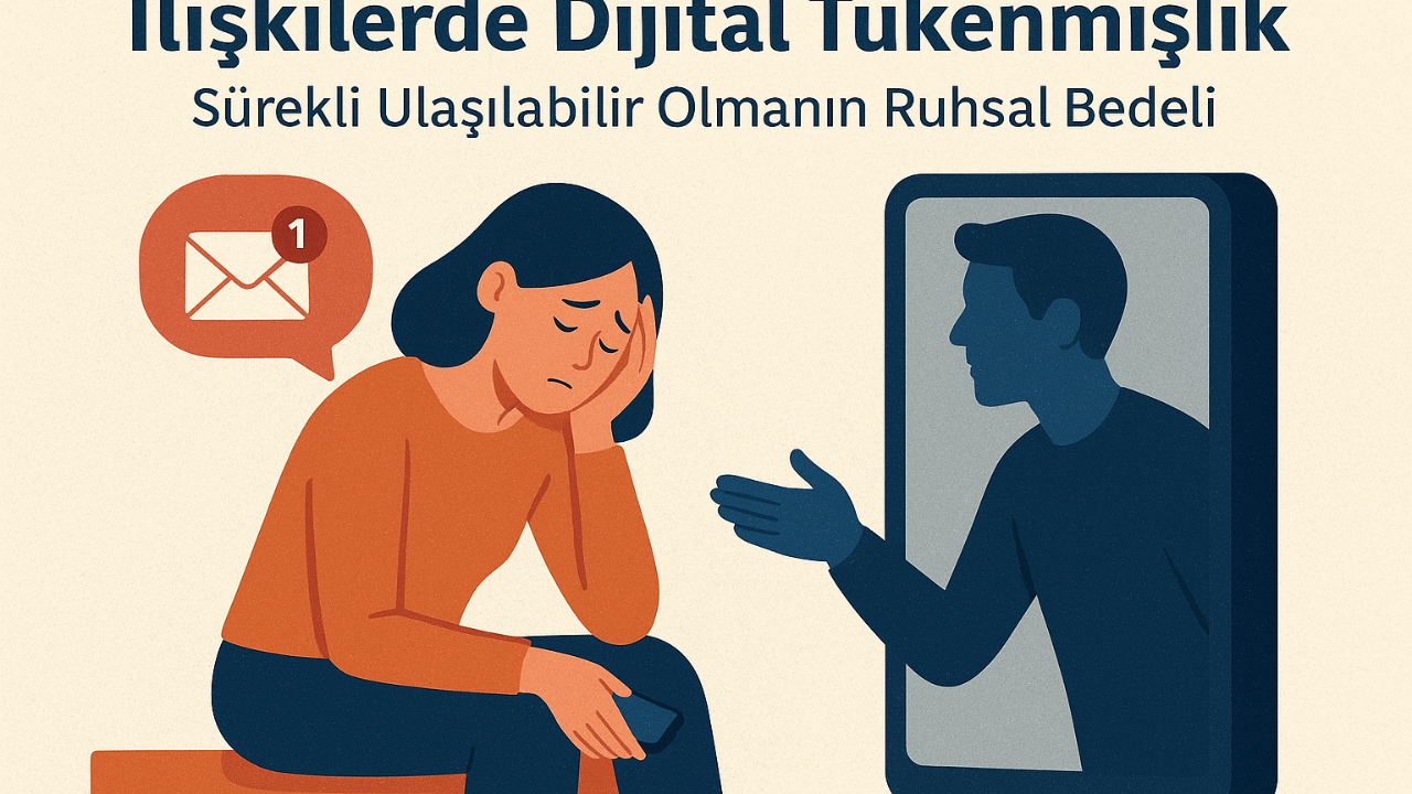 İlişkilerde Dijital Tükenmişlik: Sürekli Ulaşılabilir Olmanın Ruhsal Bedeli