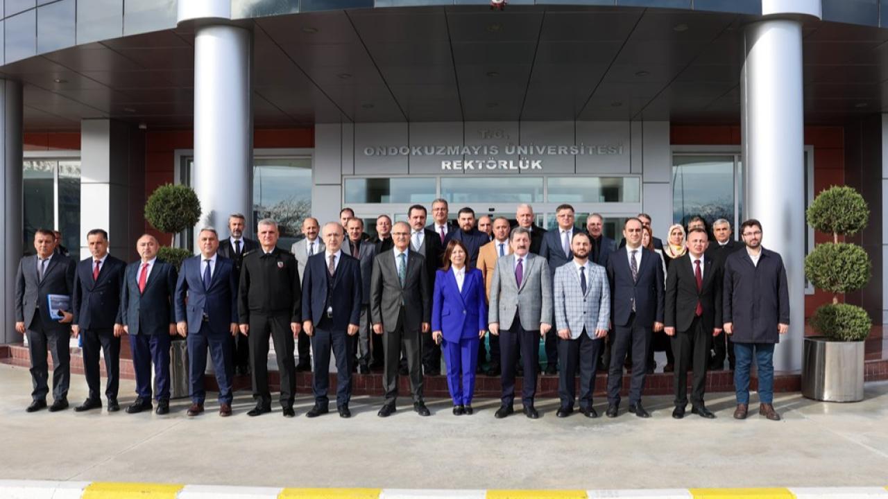 Bağımlılıkla Mücadele İl Koordinasyon Kurulu Toplantısı OMÜ’de gerçekleştirildi