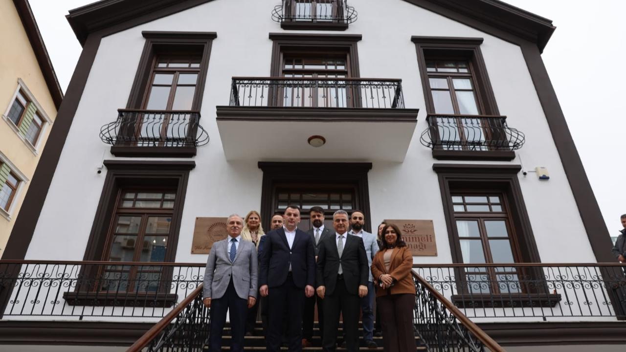 Başkan İhsan Kurnaz, Başkan Harun Kalıntaş’ı Ağırladı