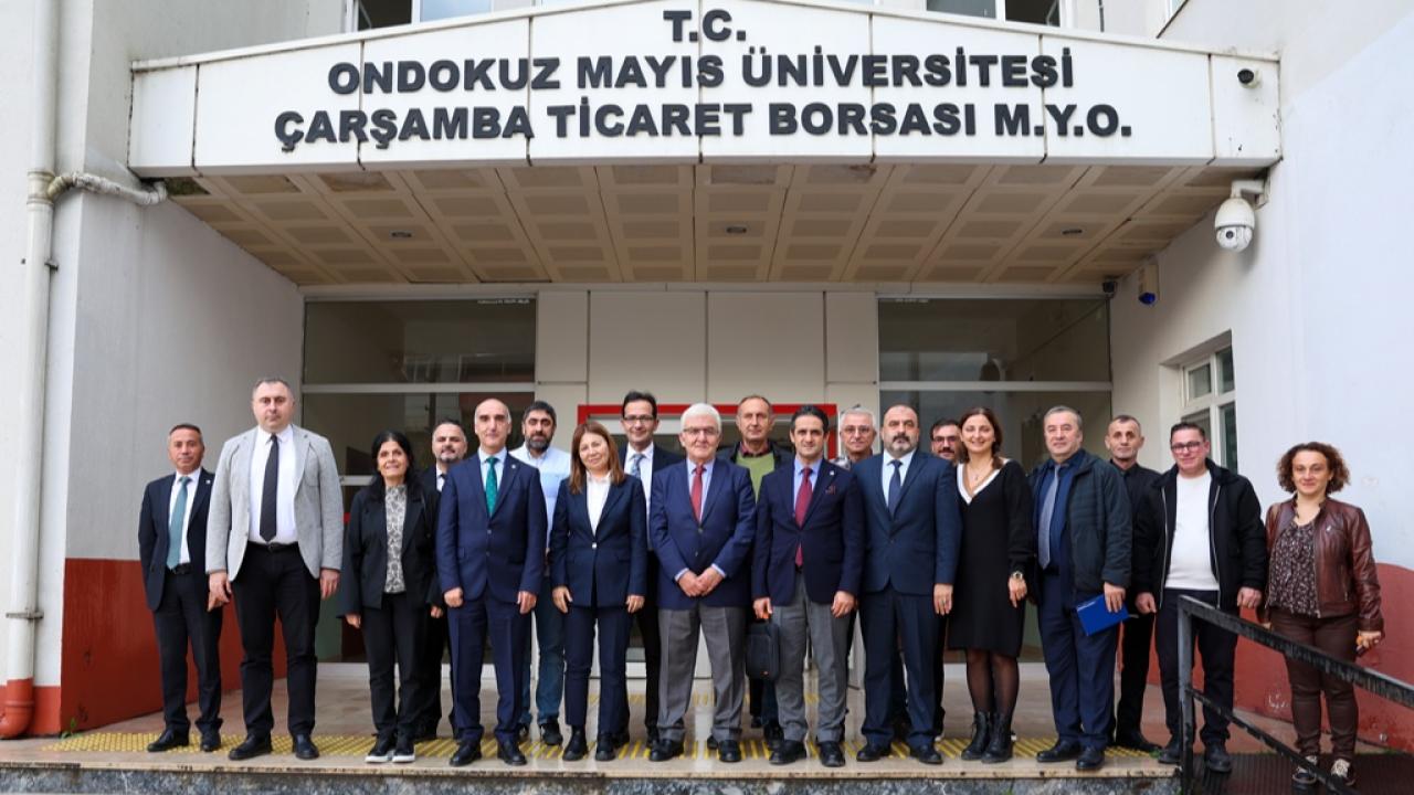 Rektör Aydın ve Başkan Dündar, Güneşdoğdu Kampüsü'ndeki inşaatları inceledi