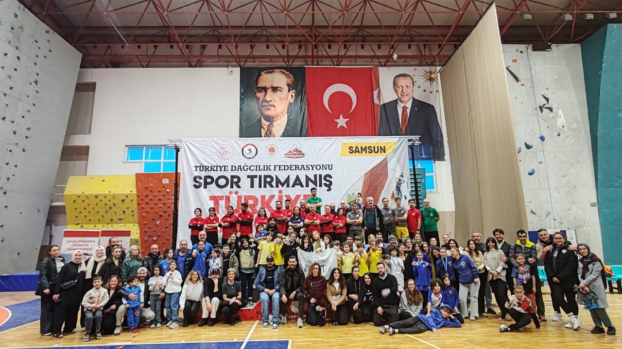 Spor Tırmanış Türkiye Kupası Samsun’da Tamamlandı