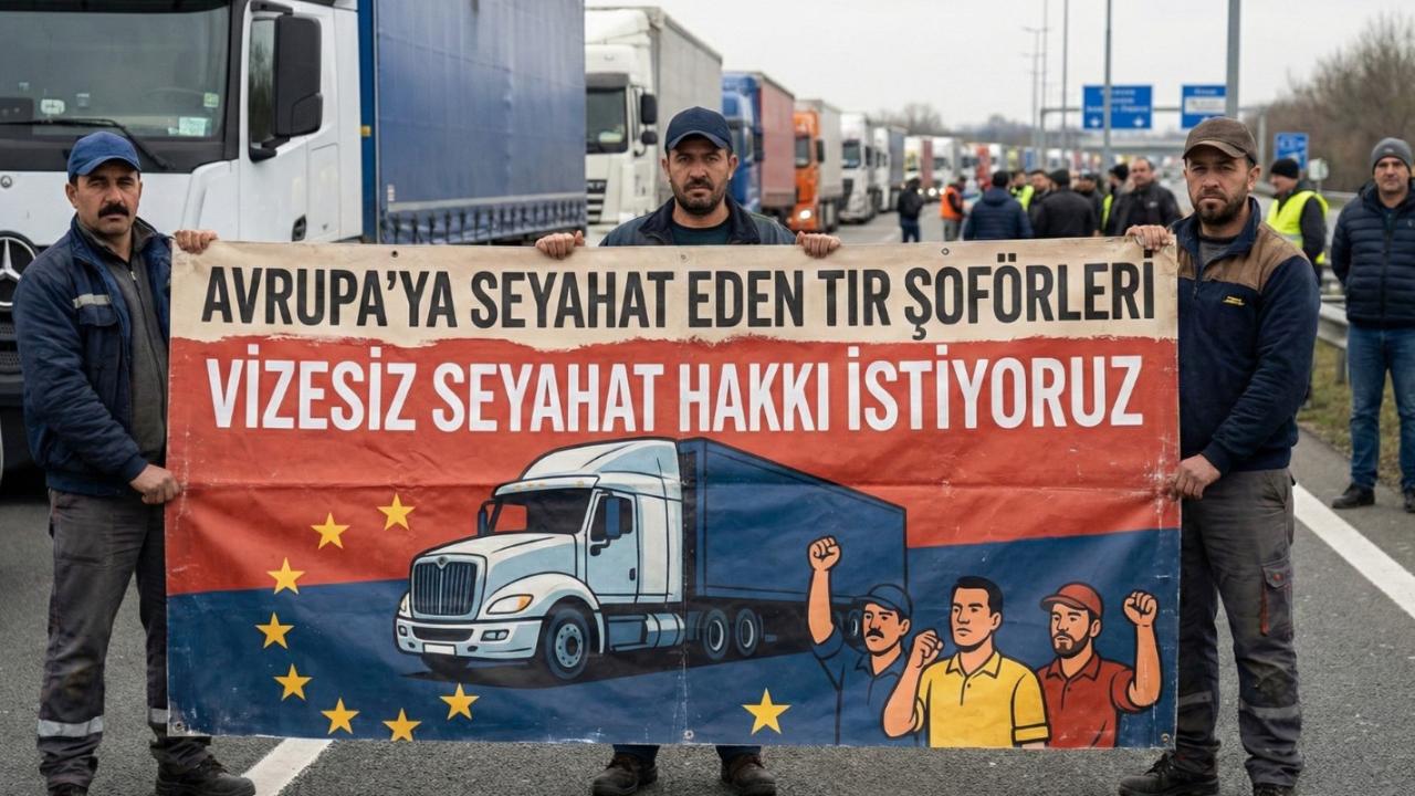 Tır Şoförlerinden Vizesiz Seyahat Talebi: “Kıtalararası Ticaret Vizelere Takılmasın”