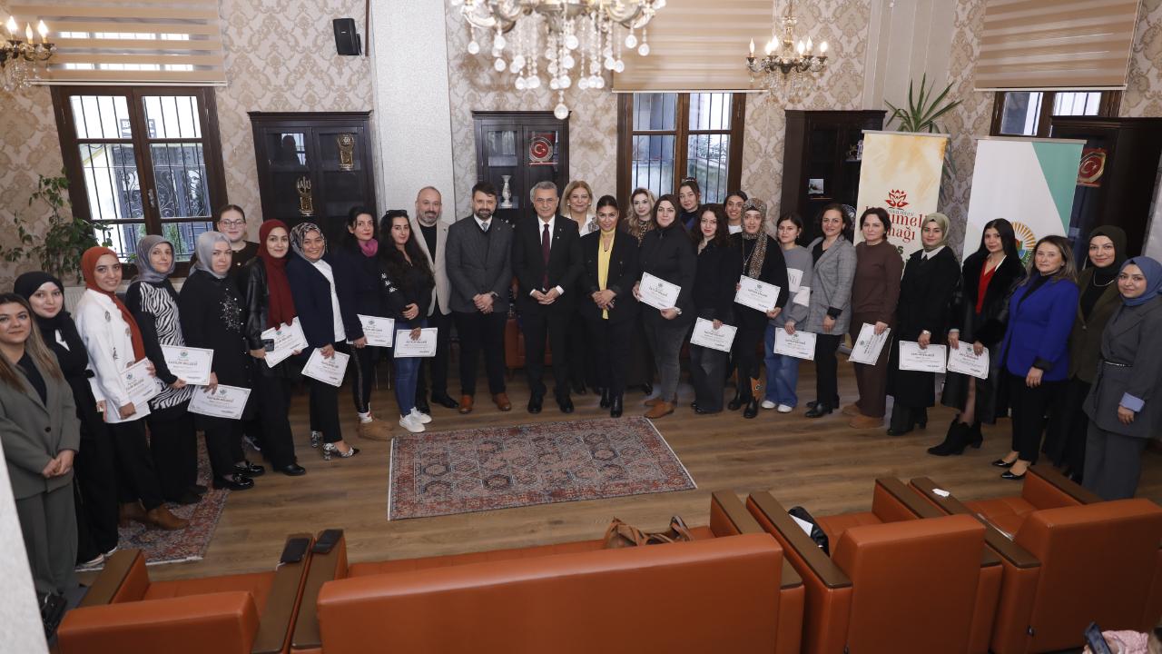 İlkadım’da kursiyerler sertifikalarını aldı
