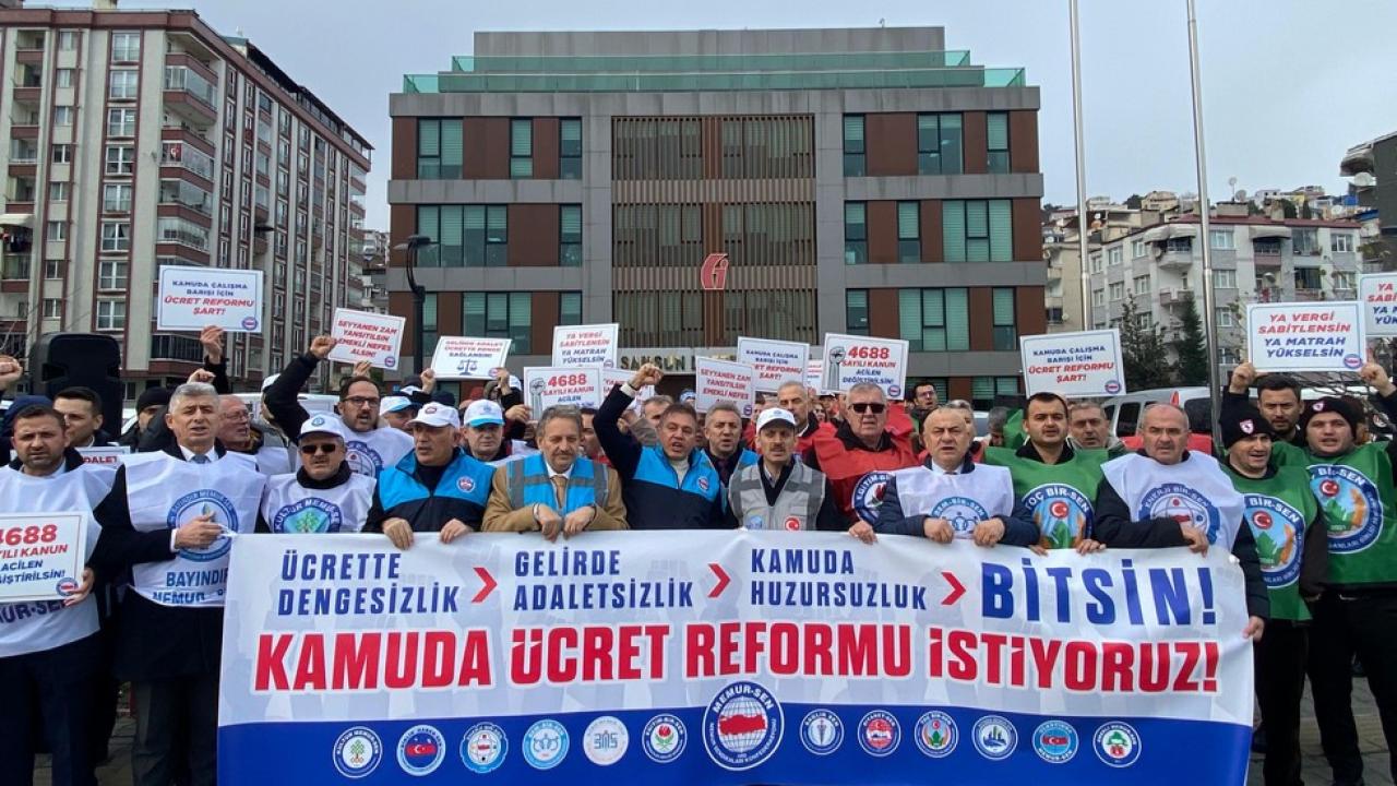 Memur-Sen’den 81 İlde Ortak Ses: Ücrette Denge, Gelirde Adalet