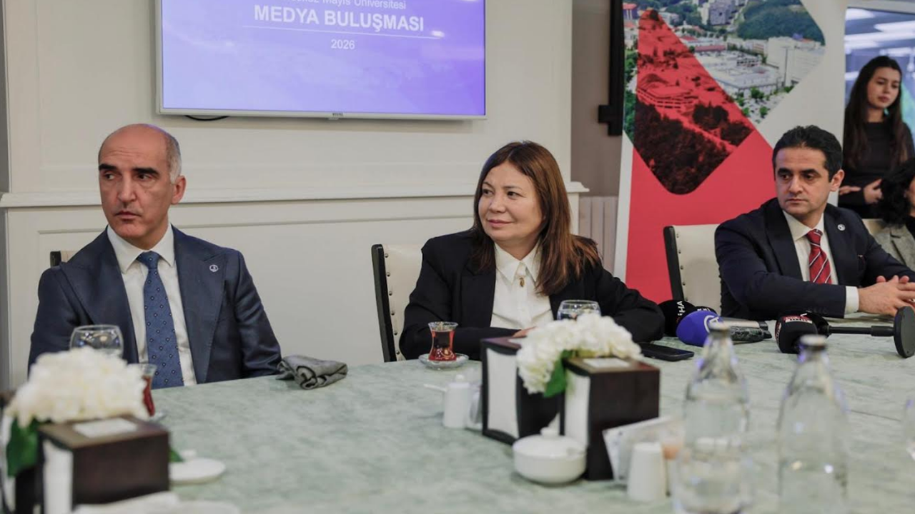 Rektör Aydın, Samsun Medyası ile Üniversitenin gelecek hedeflerini paylaştı